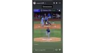 Pederson's Instagram story